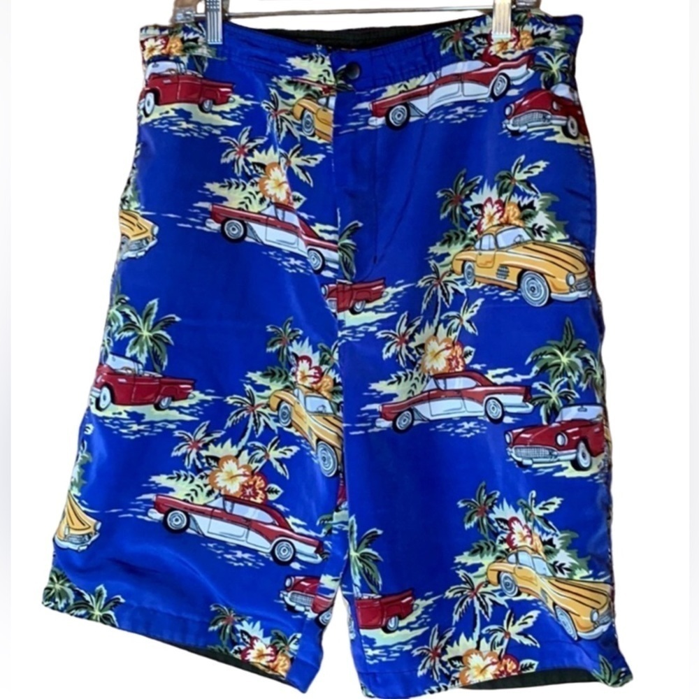 Profile reversible board shorts / swim trunks Size Medium